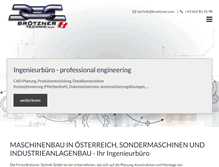 Tablet Screenshot of broetzner.com